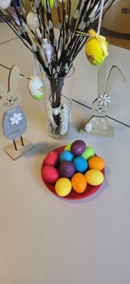 Bunte Ostereier